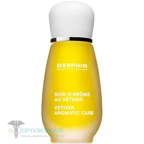 Darphin Essential Oil Elixir Vetiver Aromatic Care Stress Relief Detox, 15ml