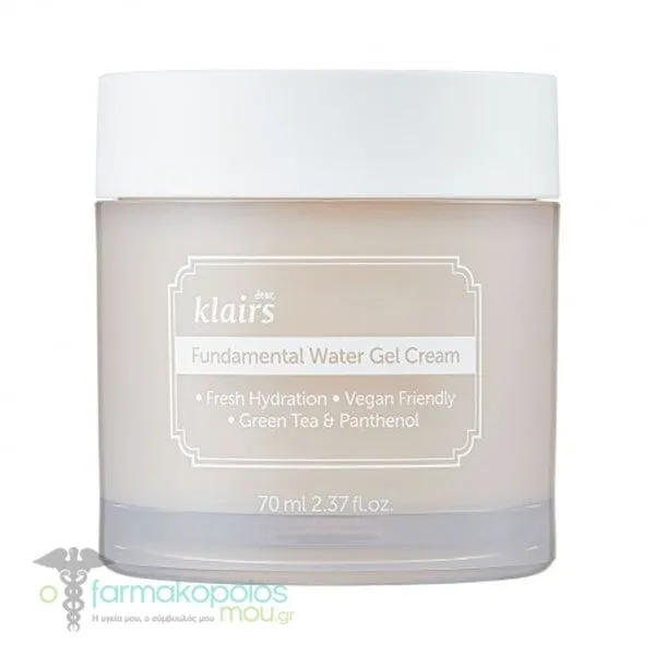Dear Klairs Fundamental Water Gel Cream, 70ml
