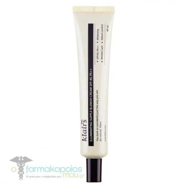 Dear Klairs Illuminating Supple Blemish Cream SPF40 PA++, 40ml