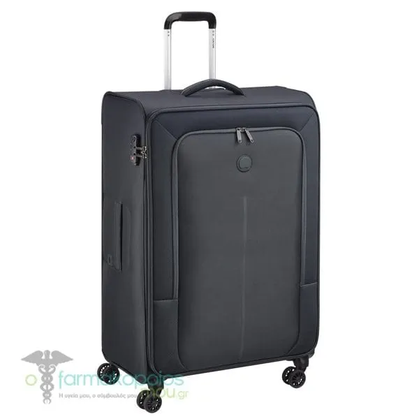 Delsey Caracas Suitcase Soft Large 78x50x30cm, 1pc - BLACK