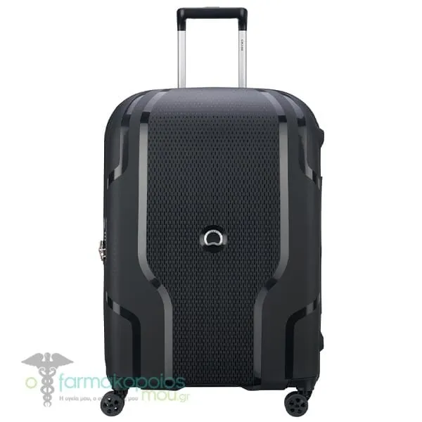 Delsey Clavel Βαλίτσα Μεσαία Μαύρη 70x47x28.5/30.5cm, 1τεμ
