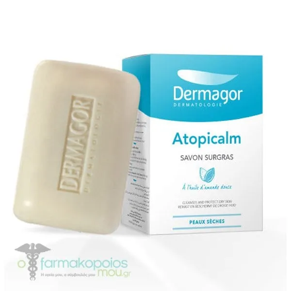 Dermagor Atopicalm Superfatted Soap for Dry Skin, 150gr