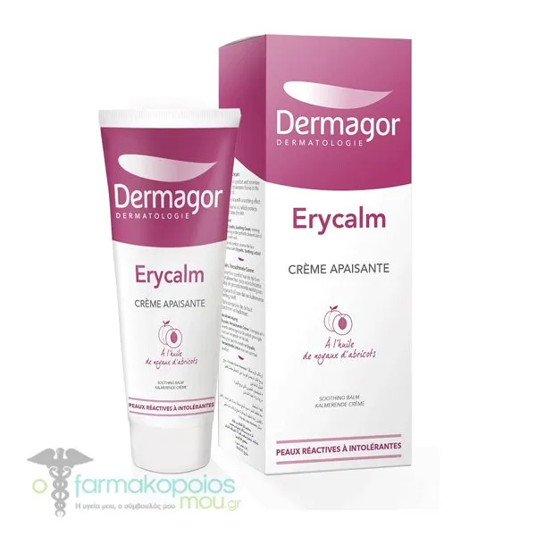 Dermagor Erycalm Creme Κρέμα κατά των Ερεθισμών για Πρόσωπο & Σώμα, 40ml