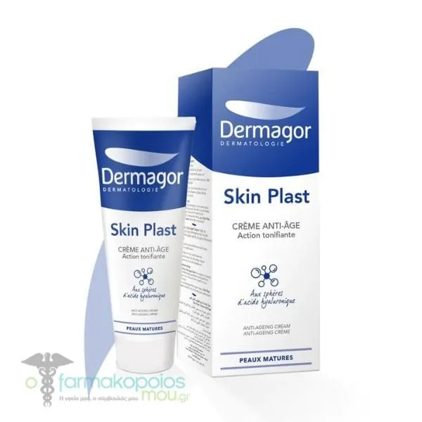 Dermagor Skin Plast Anti-Aging Cream with Hyaluronic Acid, 40ml