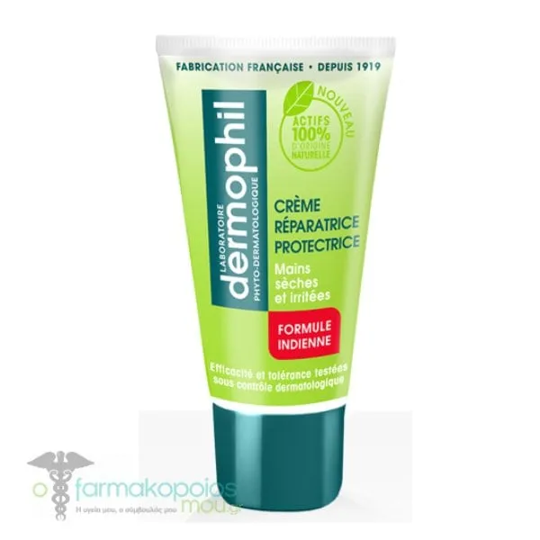 Dermophil Indienne Formula Repairing & Protecting Hand Cream, 75ml