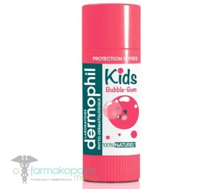 Dermophil Dermokids Lip Stick Bubblegum, 4g