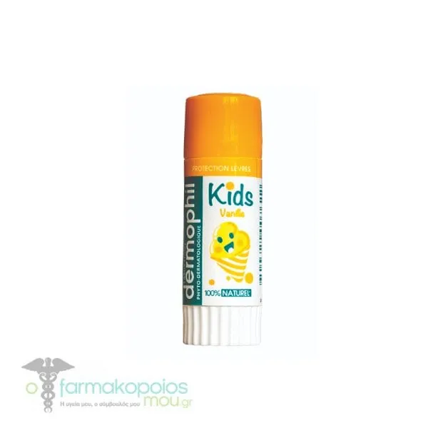 Dermophil Kid’s Balm Χειλιών για Παιδιά Βανίλια, 4g