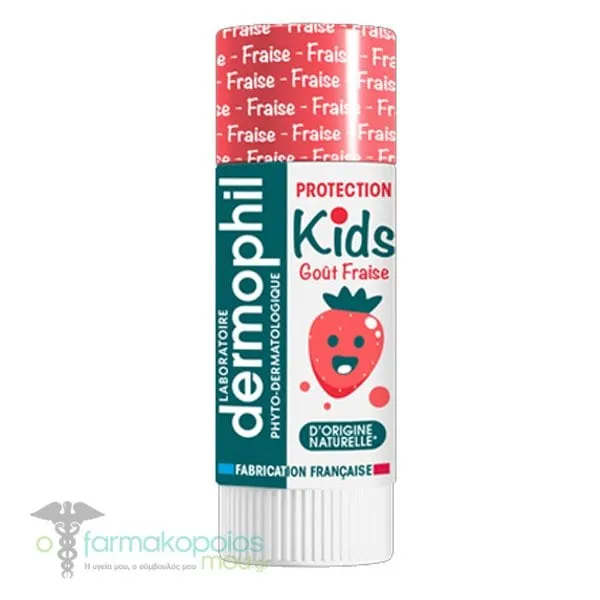 Dermophil Kids Lip Stick Strawberry, 4g