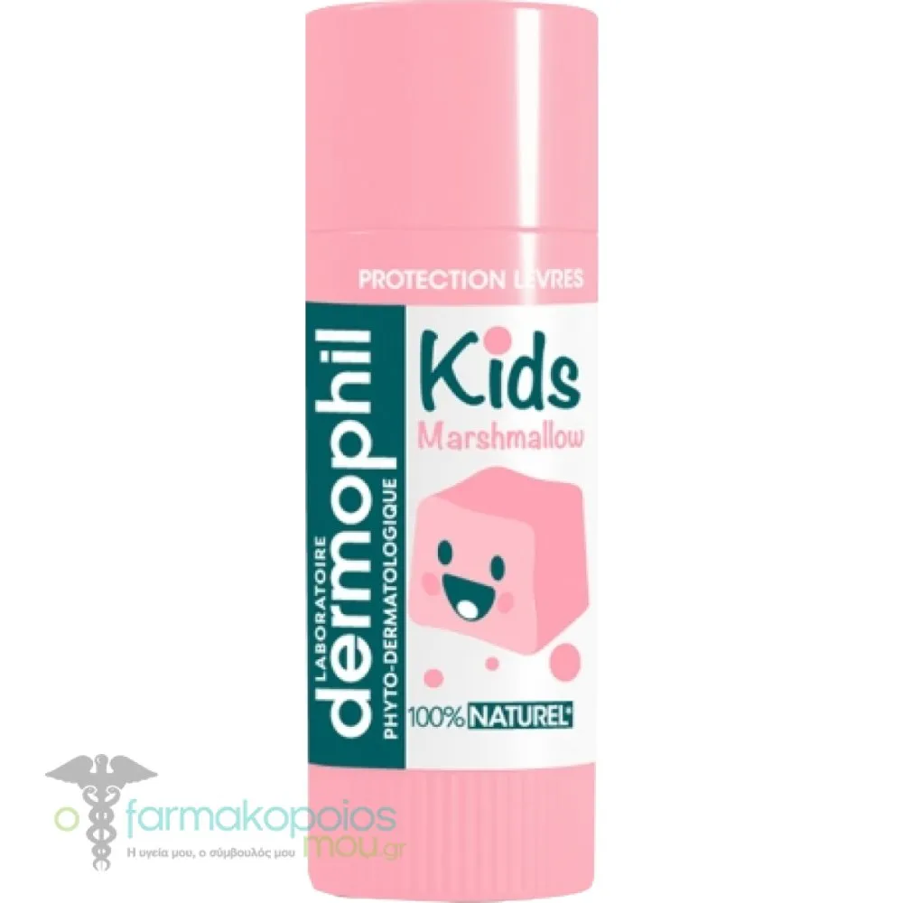 Dermophil Kids' Stick MarshMallow Balm Xειλιών για Παιδιά, 4g