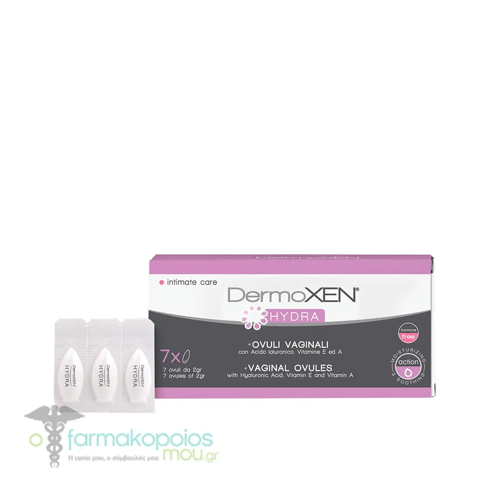 Dermoxen Hydra Vaginal Ovules, 7 x 2gr