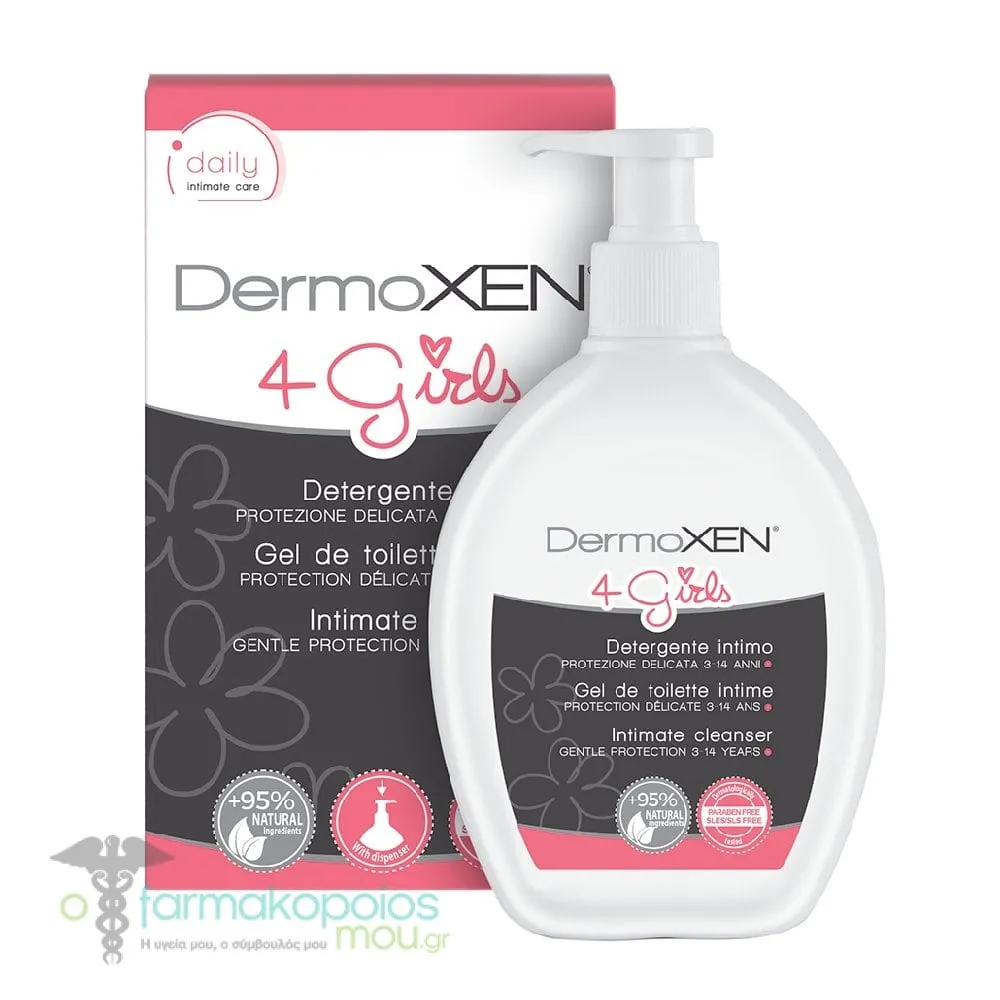 Dermoxen Intimate Cleanser 4 Girls 4-12Y, 200ml