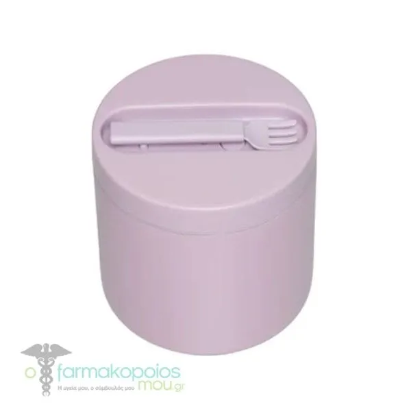 Design Letters Purple Stainless Steel Food Thermos, 520ml
