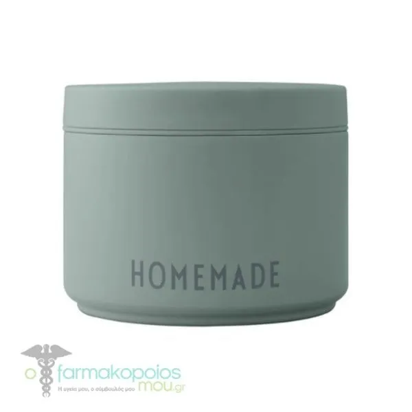 Design Letters Homemade Stainless Steel Food Thermos Small Green, 330ml