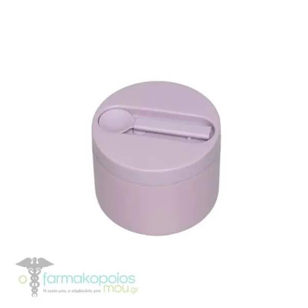 Design Letters Stainless Steel Food Thermos Small Lavender, 330ml