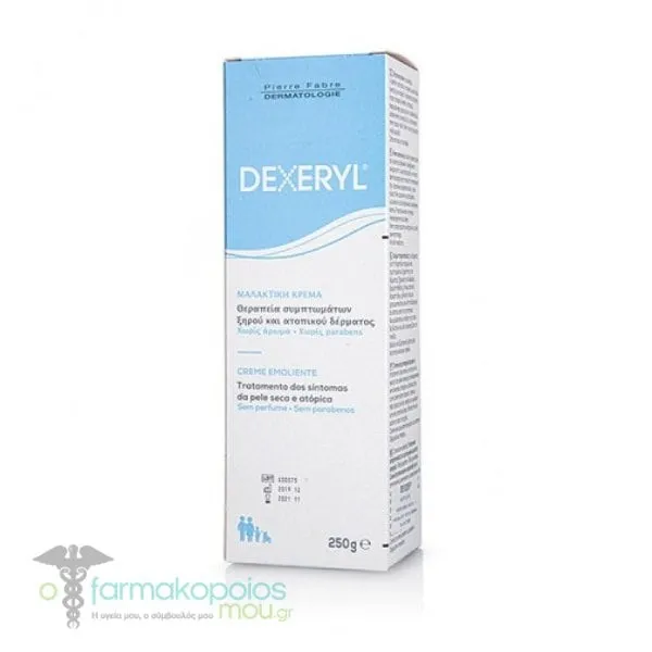 Dexeryl Emollient Cream for Dry & Atopic Skin, 250g