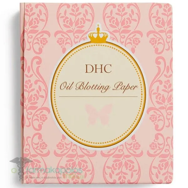 DHC Oil Blotting Paper Φύλλα Απορρόφησης Λιπαρότητας Προσώπου, 100τεμ