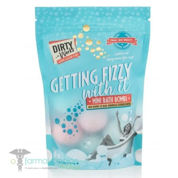 Dirty Works Getting Fizzy With It Mini Bath Bombs, 8x20g