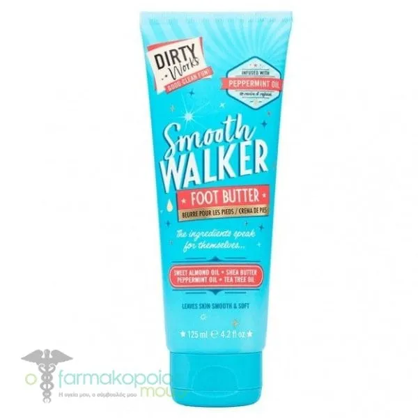 Dirty Works Smooth Walker Foot Butter, 125ml