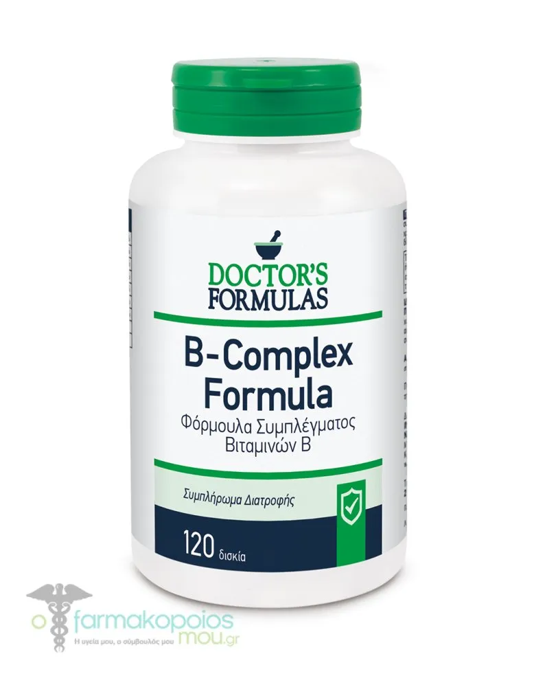 Doctor's Formulas B-Complex Formula, 120tabs
