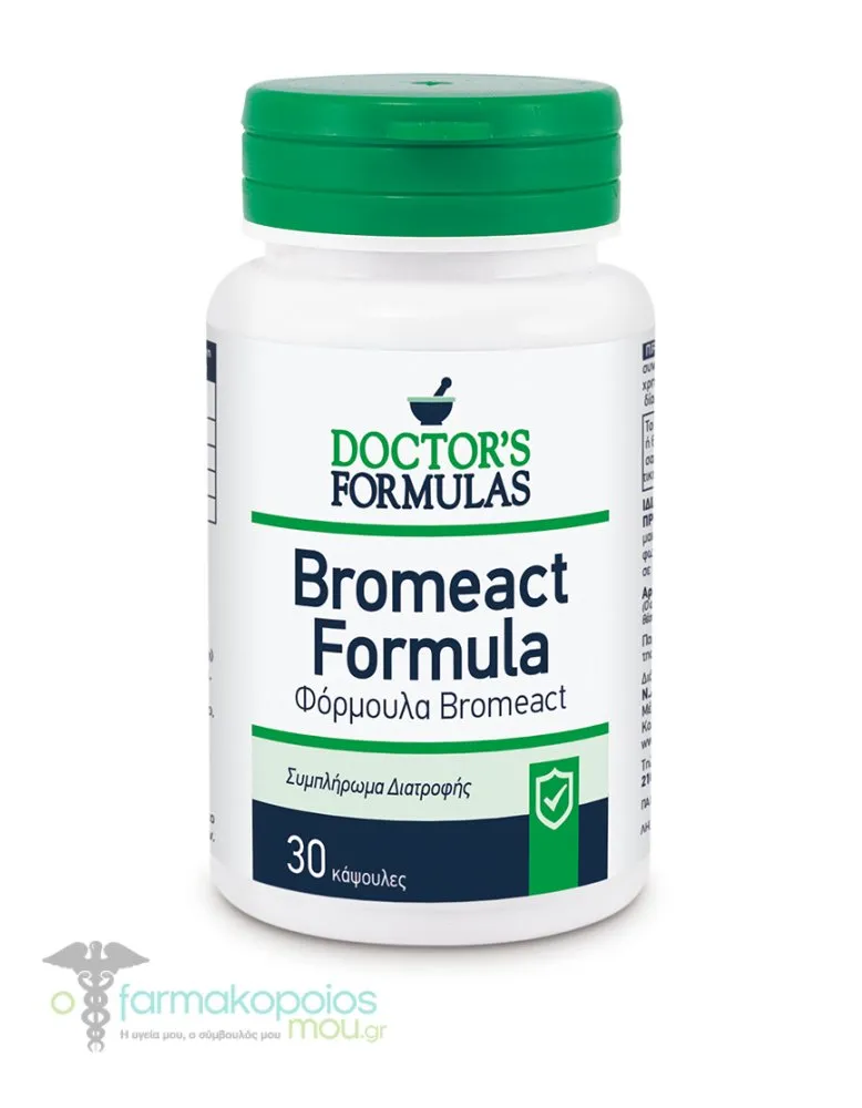Doctor's Formulas Bromeact Formula, 30caps