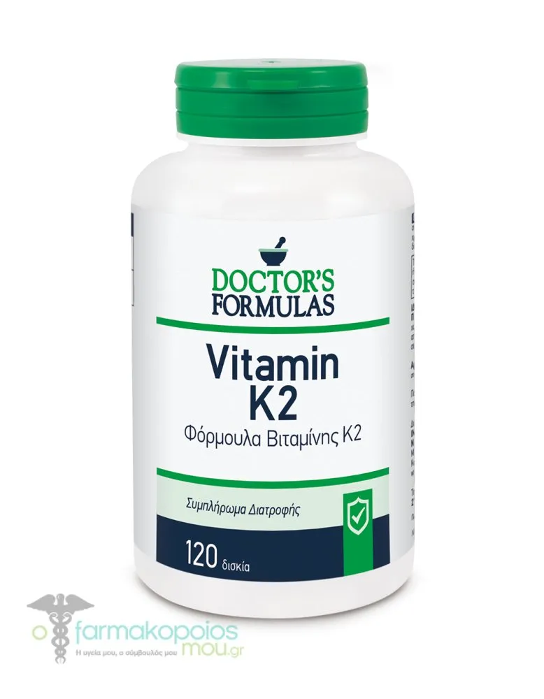 Doctor's Formulas Vitamin K2 200mcg, 120tabs