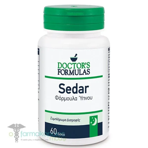 Doctors Formaulas Sedar, 60tabs