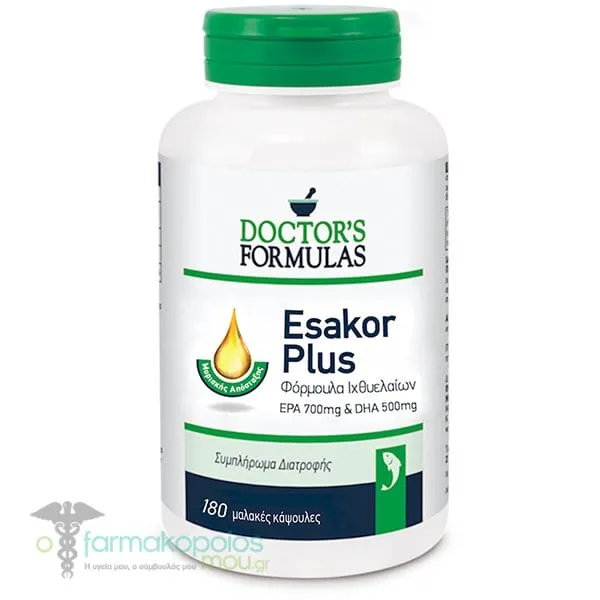 Doctors Formulas Esakor Plus, 180softgels