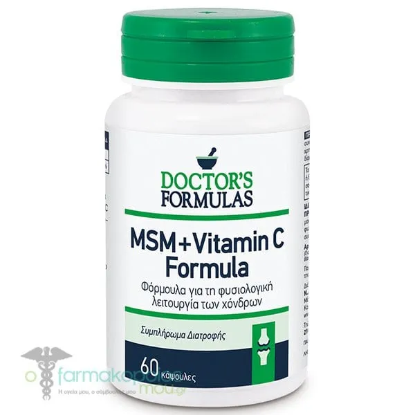 Doctors Formulas MSM &amp; Vitamin C Formula, 60caps