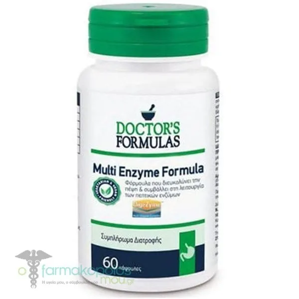 Doctors Formulas Multi Enzyme Formula, 60caps