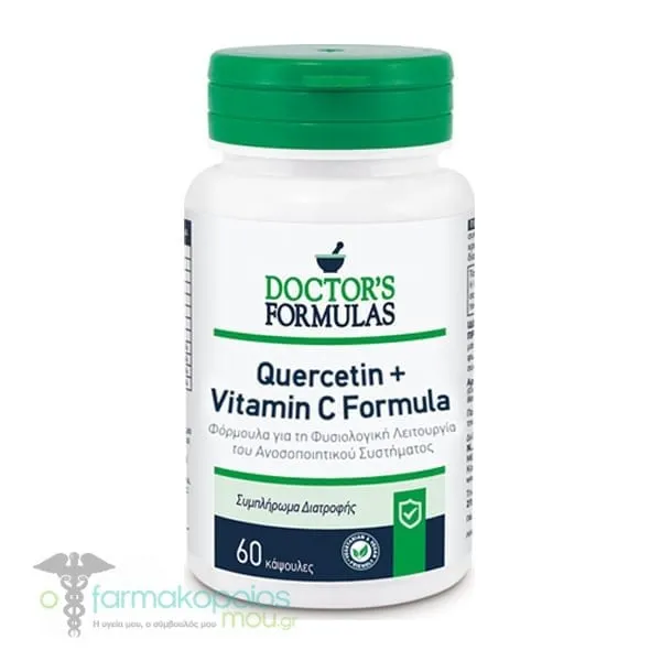 Doctors Formulas Quercetin &amp; Vitamin C Formula, 60caps