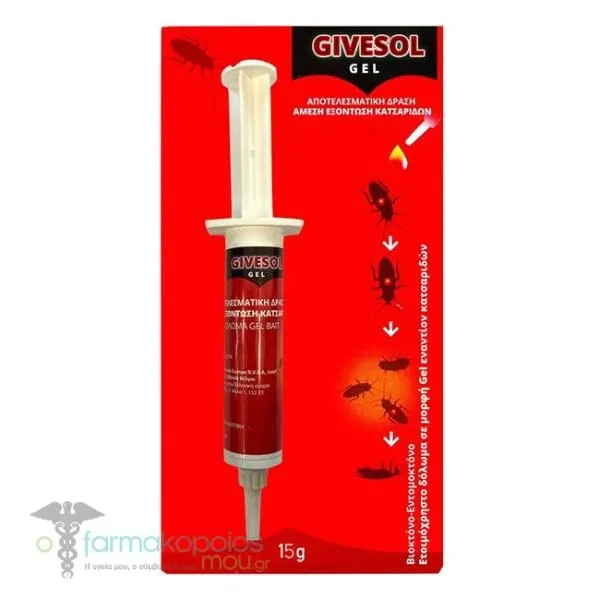 Dominate Plus Givesol Cockroach Gel, 15g