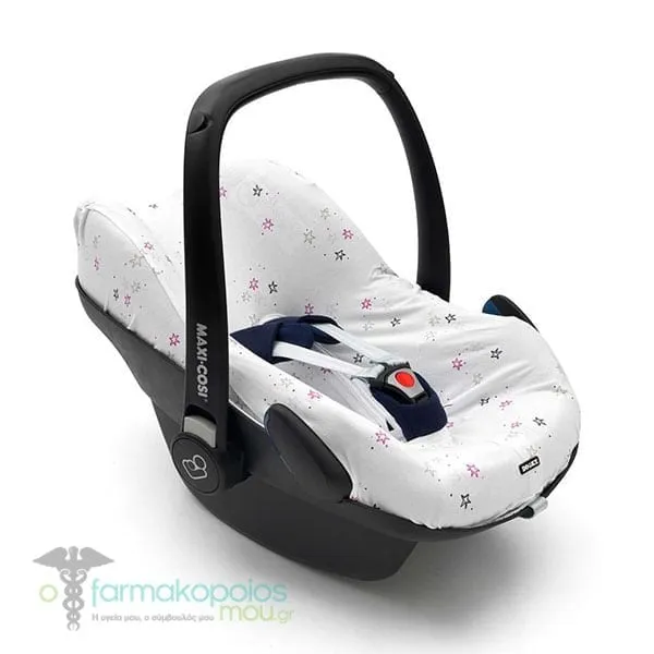 Dooky Car Seat Cover (Egg) 0m+, 1pc - Twinkle Stars