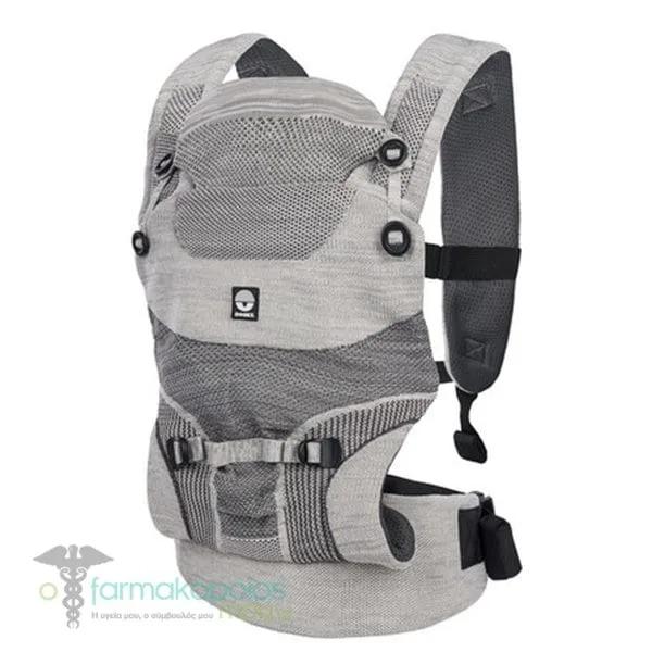 Dooky 3-Seater Baby Carrier Grey Terra Nova 0-3y, 1pc - GREY