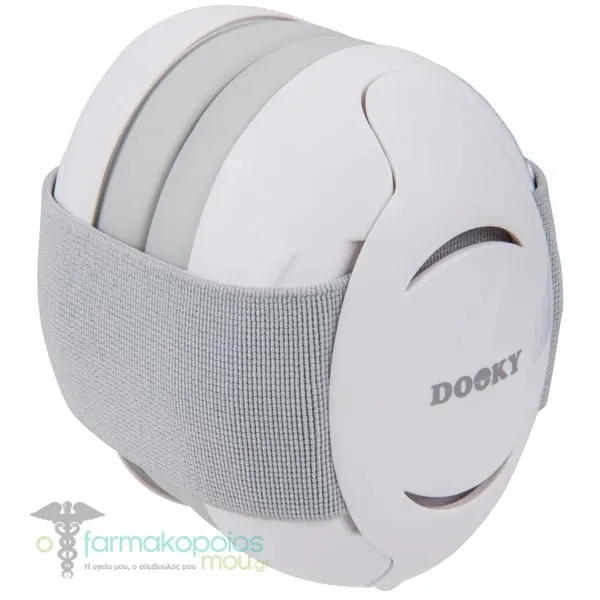 Dooky Εar Protectors for Ages 0-3Years, 1pc - 008 Λευκό