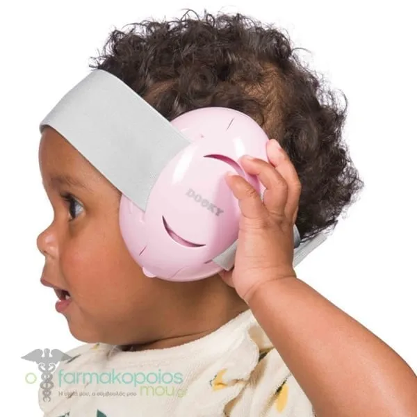 Dooky Εar Protectors for Ages 0-3Years, 1pc - Ρόζ