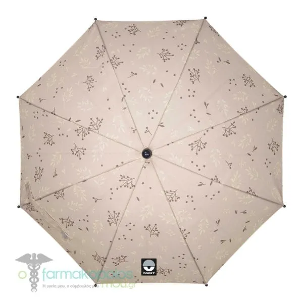 Dooky Stroller Umbrella UV50+ Beige Leaves, 1pc