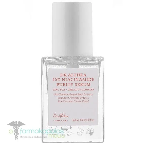 Dr. Althea 15% Niacinamide Purity Serum, 30ml