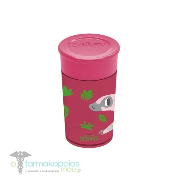 Dr. Brown's Cheers 360° Spoutless Transition Cup 9m+, 300ml - Φούξια