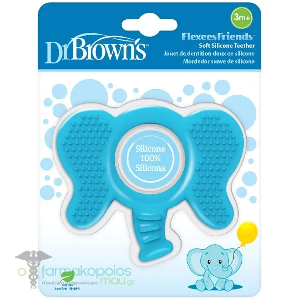 Dr. Browns Κρίκος Οδοντοφυΐας Ελέφαντας 3m+, 1τεμ