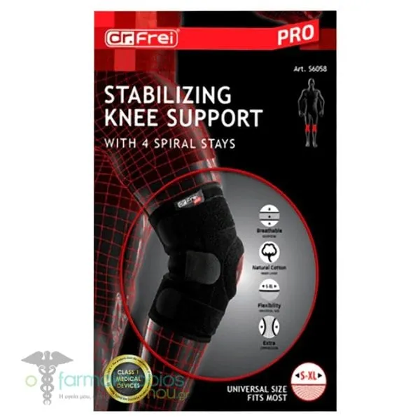 Dr Frei Pro S6058 Stabilizing Knee Support, 1pc