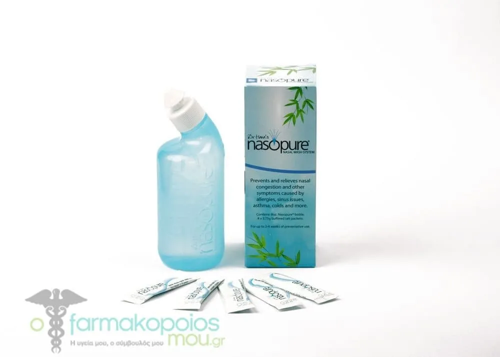 Dr. Hana's Nasopure Nasal Wash System Kit with Device & 4 sachets x 3.75gr