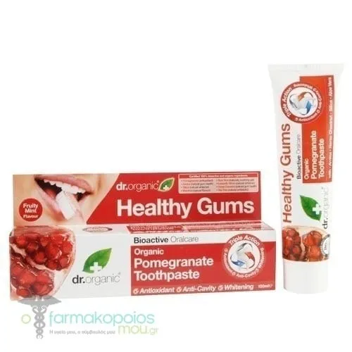 Dr. Organic Pomegranate Toothpaste, 100ml