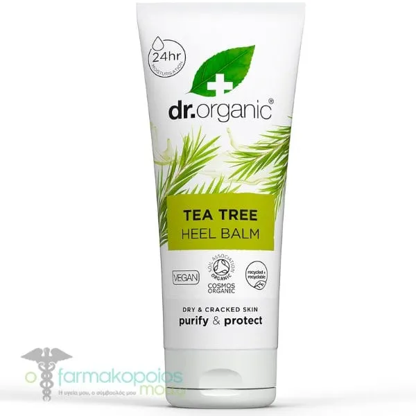 Dr. Organic Tea Tree Heel Balm, 100ml