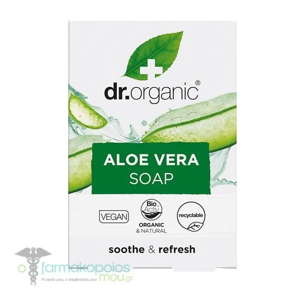 Dr.Organic Aloe Vera Soap, 100gr