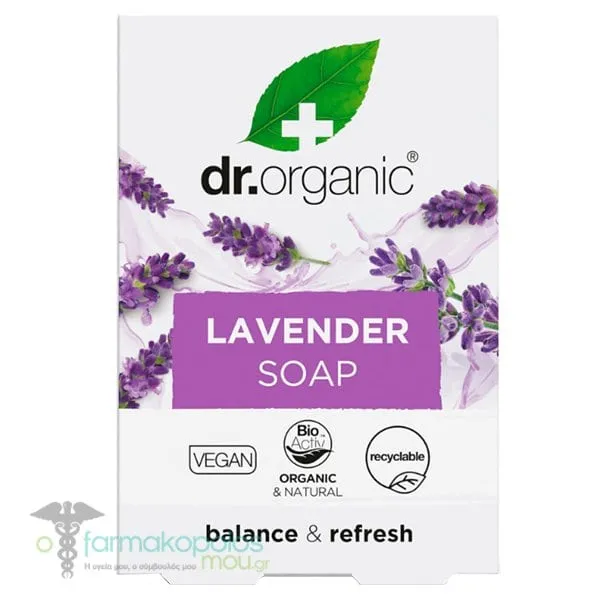 Dr.Organic Lavender Soap, 100gr
