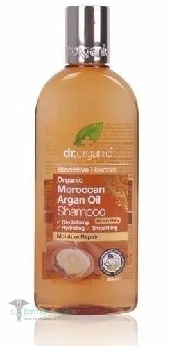 Dr. Organic Moroccan Argan Oil Shampoo, 265ml