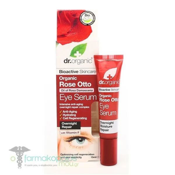 Dr. Organic Rose Otto Eye Serum, 15ml