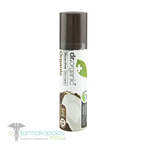 Dr. Organic Virgin Coconut Oil Lip Balm, 5.7ml