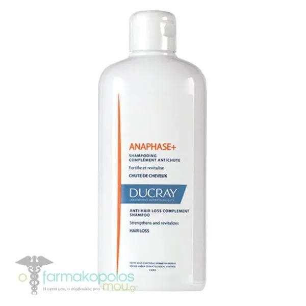 Ducray Anaphase+ Anti-Hair Loss Complement Shampoo, 400ml