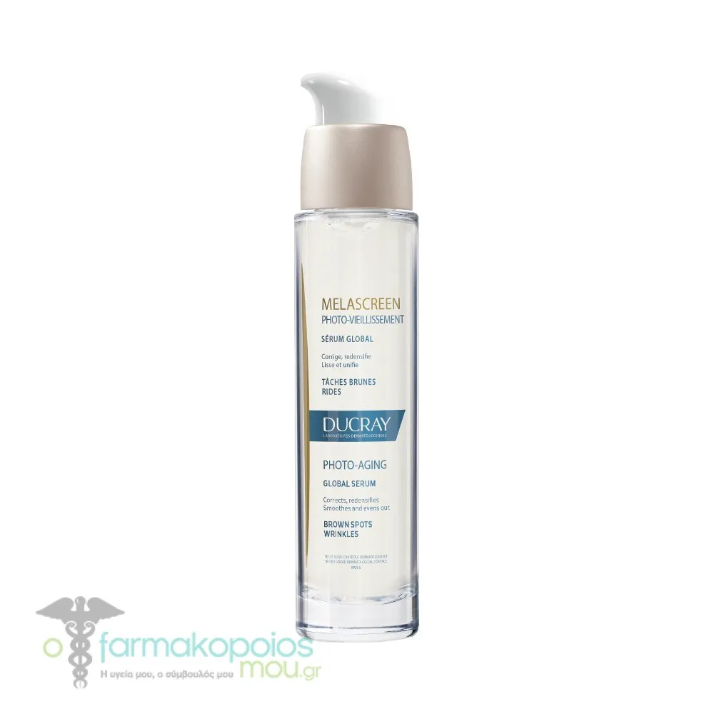 Ducray Melascreen Photo-Aging Global Serum for Brown Spots & Wrinkles, 30ml